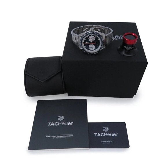 TAG HEUER Carrera 160th Anniversary Silver Dial Limited Edition Chronograph - Picture 8 of 8